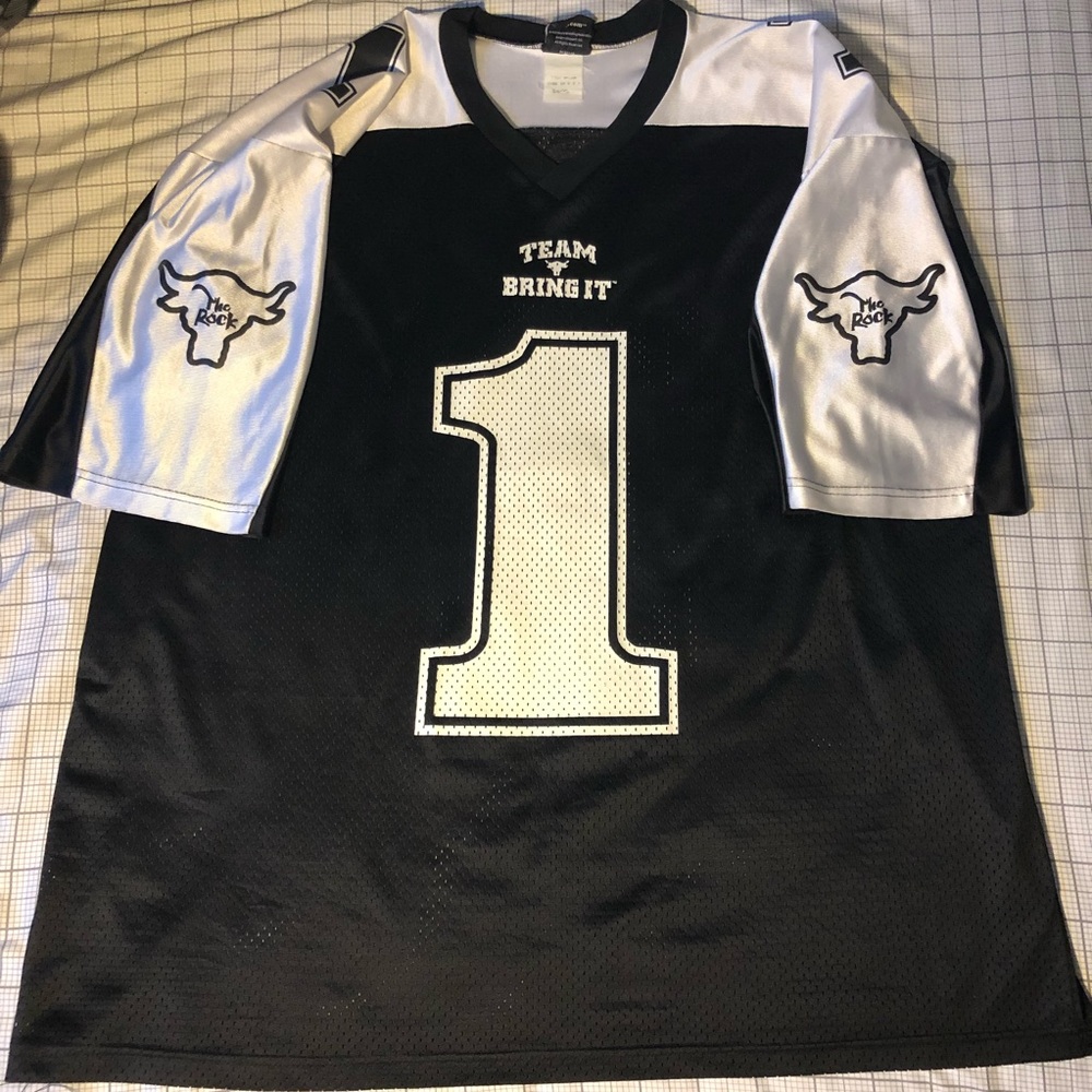 Vintage The Rock ‘Team Bring It’ Football Jersey